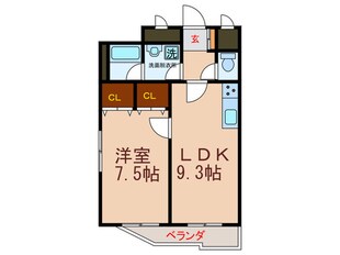 ラ･フェスタの物件間取画像